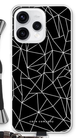 Geometric lines white