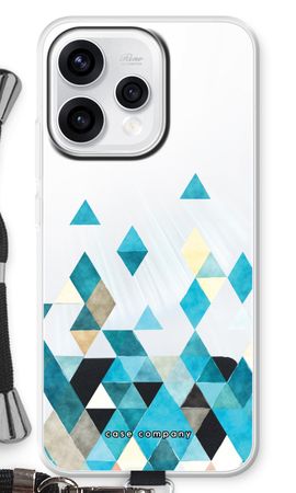 Coloured triangles blue