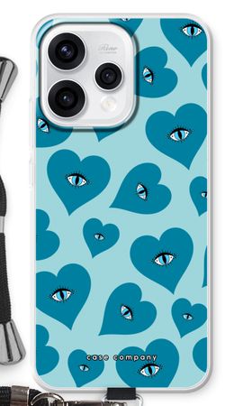 Blue heart eyes