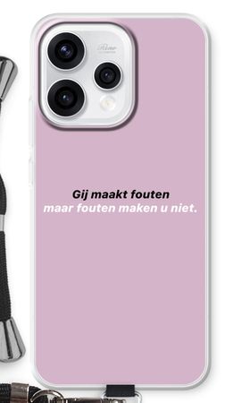 Fouten maken u niet
