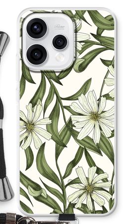 White flower pattern