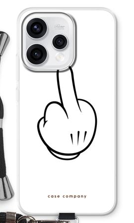 Middle finger white