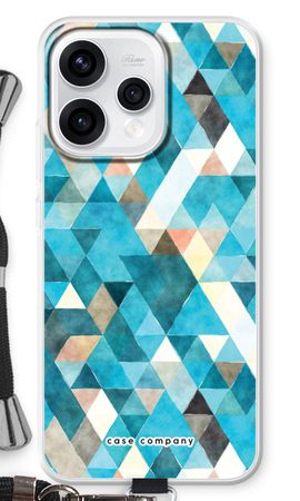 Coloured triangles blue