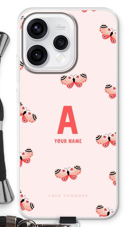 Rosy Butterflies Monogram