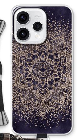 Goldenes Boho-Mandala