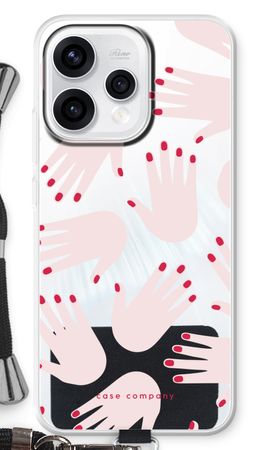 Hands pink