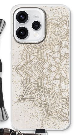 Boho golden mandala