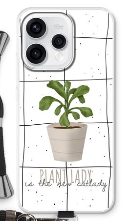 Houseplant on windowpane