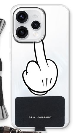 Middle finger white