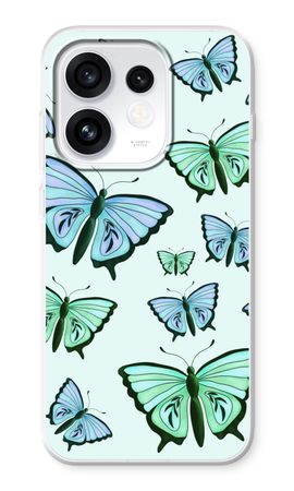 Blue & Green Butterflies
