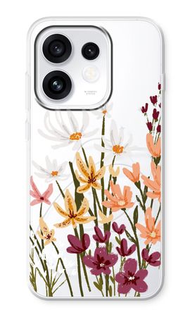 Painted wildflowers