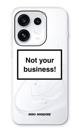 Not your business
