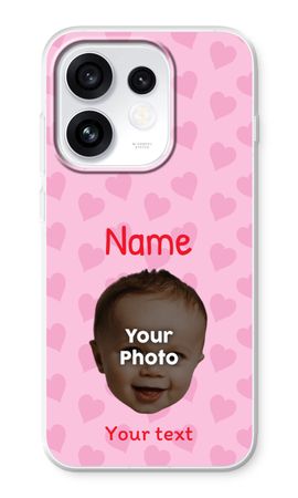 Personalized Face - Hearts N°2