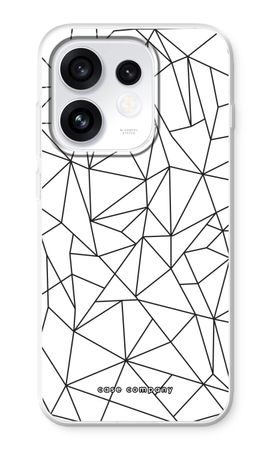 Geometric lines black