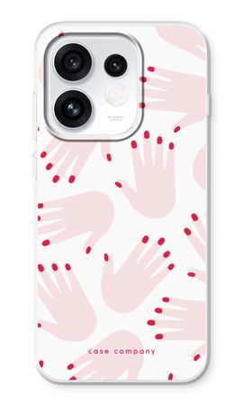 Hands pink