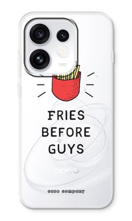 Fries before guys