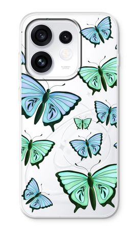 Blue & Green Butterflies