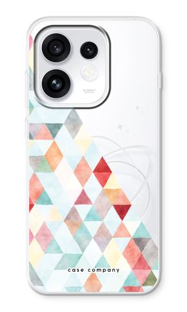 Coloured triangles pastel