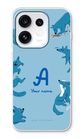 Playful Dogs Monogram