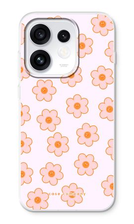 Pink Smiley Flower