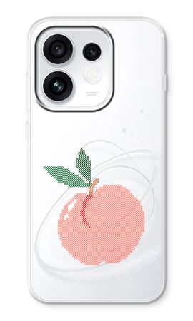Stitched Peach