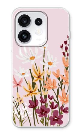 Painted wildflowers