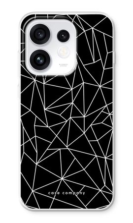 Geometric lines white