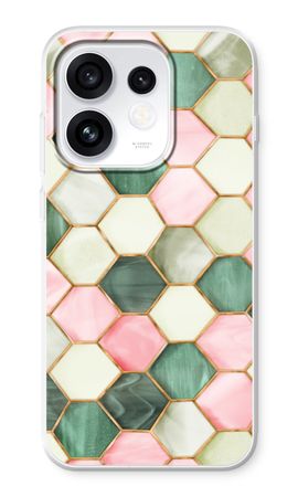 Hexagons in stained glass