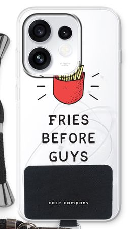 Fries before guys