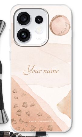 Gold Spots Namecase - Blush