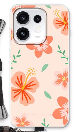 Tropical Pink Flowers