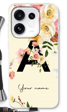 Flirty Flowers Monogram