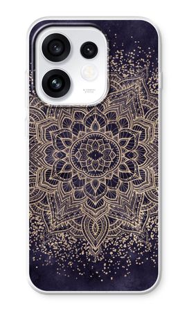 Mandala boho doré