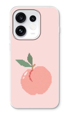 Stitched Peach