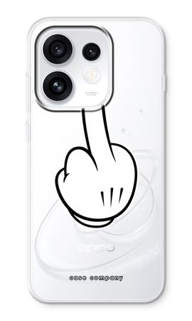 Middle finger white