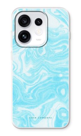 Water paint blue