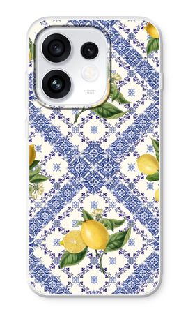 Tejas azules y limones