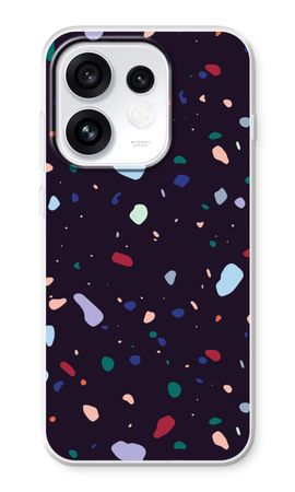 Dark Rounded Terrazzo