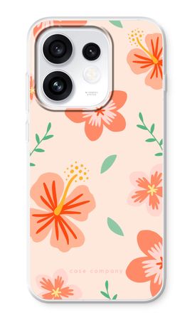 Tropical Pink Flowers