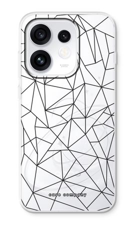 Geometric lines black