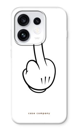 Middle finger white