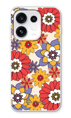 Retro Flowers - Yellow