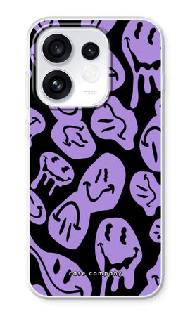 Melting Smiley - Purple