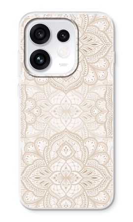 Mandala aquarelle bohème
