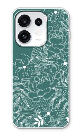 Flowers in lace