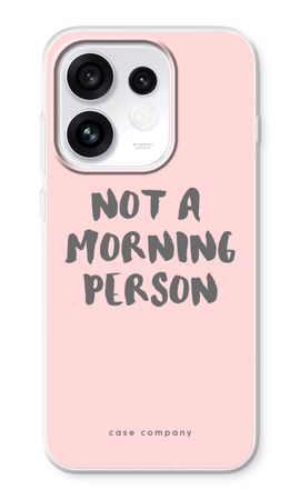 Morning person