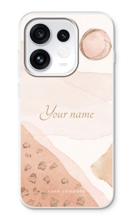 Gold Spots Namecase - Blush