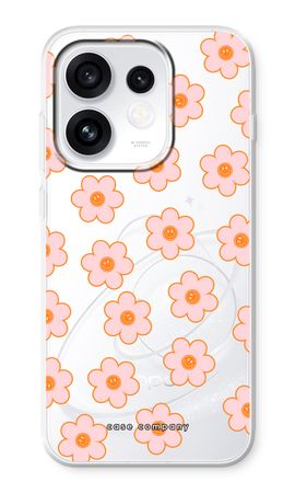 Pink Smiley Flower