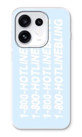 Hotline bling blue