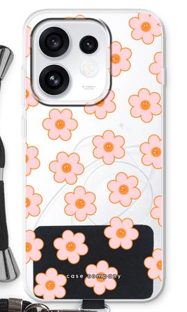 Pink Smiley Flower